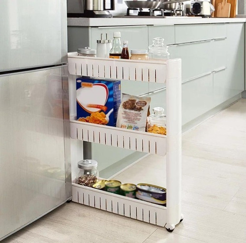 Organizadores De Cocina Baño Lavadero Mueble Carrito Carro P