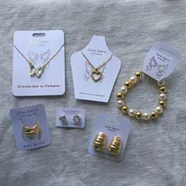 Comprar Zarcillos Cartón Bisutería Joyería