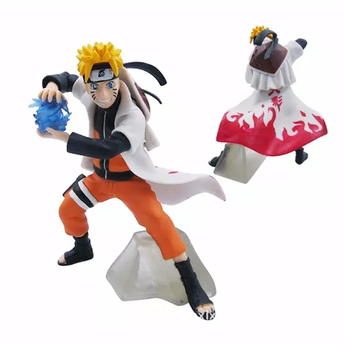 Boneco Minato Hokage Naruto Shippuden Figura Miniatura 17cm