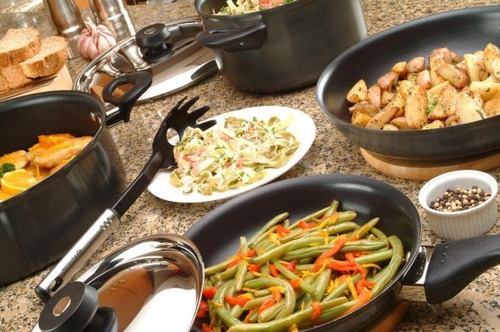 Imagen 4 de 10 de Batería De Cocina Perdura, Línea Professional 8 Piezas
