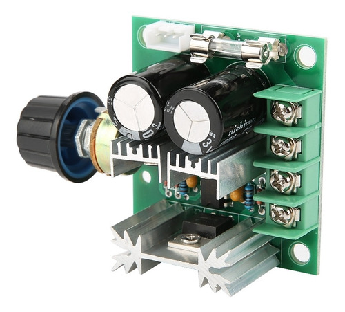 Regulador De Motor 12v-40v 10a Pwm Dc Velocidad Variable Con