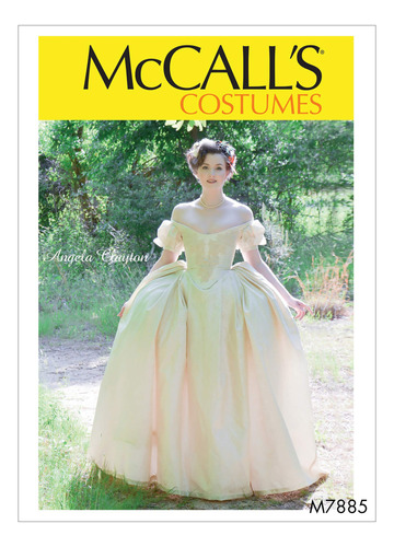 Mccalls Vestido Victoriano Para Mujer, Diseño De Angela Cl.