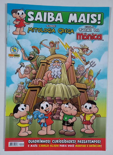 Kit 1 Gibi Turma Da Mônica + 4 Gibis Ben10 Sem Repetição