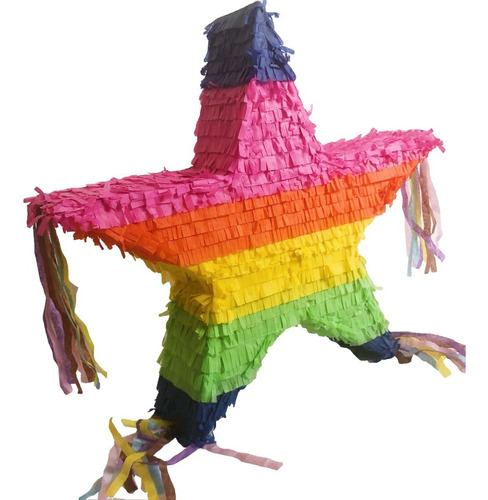 Piñata Cumpleaños Tematica Estrella