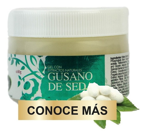 Gel Gusano De Seda X 60g Botánica Face