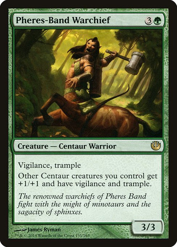 Carta Magic Pheres-band Warchief X4 Unidades Playset Mtg