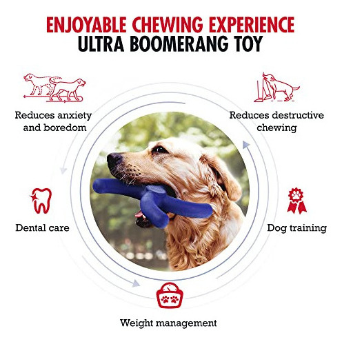 Tuff Pupper Superchewy Tough Boomerang Juguete De Caucho Nat