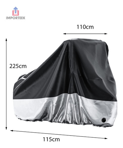 . Funda Cubierta Bicicleta Moto Impermeable Lluvia Antipolvo
