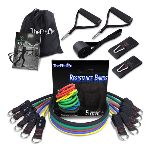 Thefitlife Ejercicio Y Entrenamiento Bandas De Resistencia B