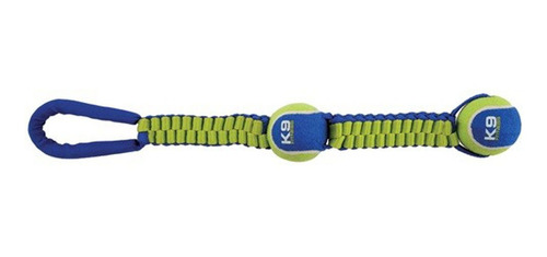 K9 Fitness Pelota Doble Con Nylon Twist Tug 51 Cm Trenzado