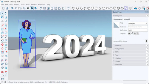 Sketchup Pro 2024 + Vray 6 / Permanentes En Español