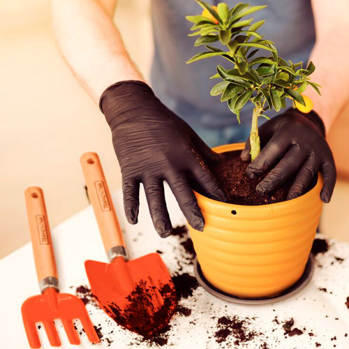 Kit 3 Garfos 4 Dentes Jardinagem Aço Ferramenta Tramontina