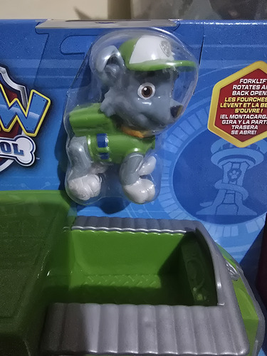 Vehículo Paw Patrol Rocky Camión De Reciclaje Nuevo