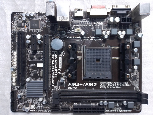 Placa Socket Fm2+ Ga-f2a58m-hd2 Gigabyte ----- A10/a8/a6/a4