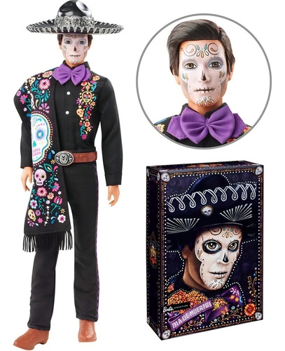 Ken Dia De Muertos 2021 Barbie Mattel Signature Original (Usado)