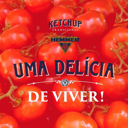 Ketchup Tradicional Hemmer Squeeze 750g