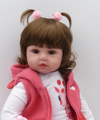 Bebé Muñeca Realista Reborn 100% Silicona 48cm 1499 Bestoys