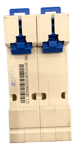 Pastilla Interruptor Termomagnetico 2x32a Riel Din C 6ka