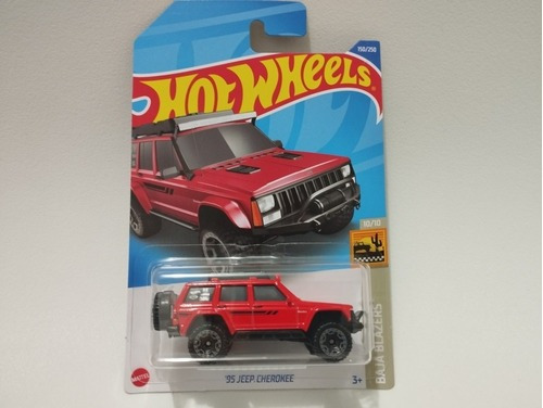 Hot Wheels Jeep Cherokee 1995 Original Mattel Coleccionable