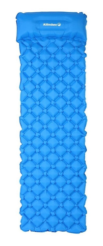 Colchoneta Inflable Montana Klimber 190x60x6 Cm Color Azul