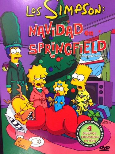Imagen 1 de 2 de Los Simpson Navidad En Springfield Dvd Nuevo Original