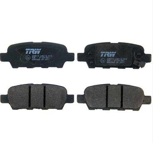 Balata Trw Traseras Para Infiniti G37 2009 A 2011 1 Juego