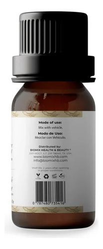 Aceite Esencial De Raíz De Ginseng Grado Alimenticio Terapéutico 100% Puro , Elixir Comestible Exclusivo Y Selecto 5 Ml