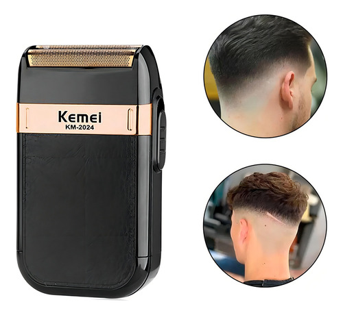 Barbeador Profissional Elétrico Kemei Shaver Km-2024 Premium