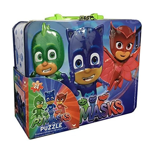 Puzzle De Pj Masks Lata Mango 24 Piezas