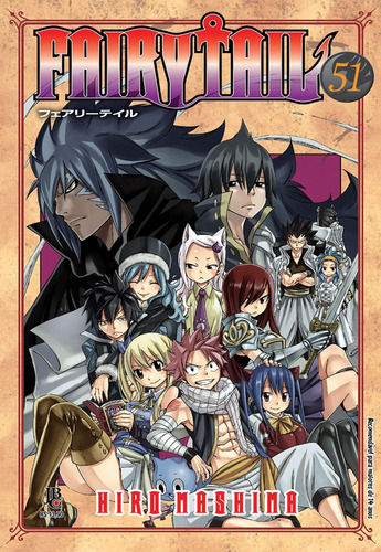 Fairy Tail - Vol. 51, de Mashima, Hiro. Japorama Editora e Comunicação Ltda, capa mole em português, 2013