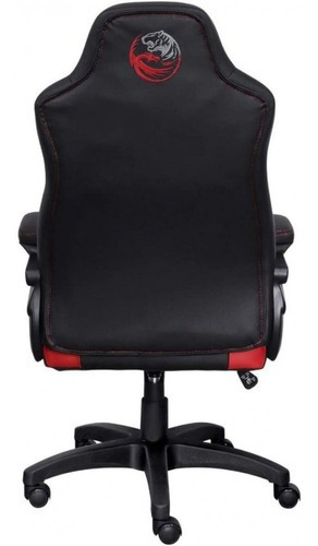 Cadeira Gamer Pcyes Mad Racer V6 Turbo Cor Vermelho