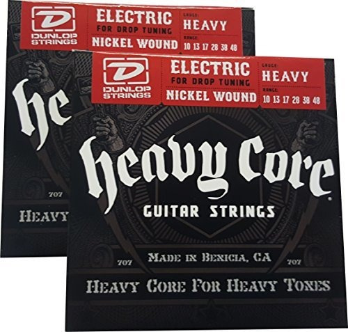 Dunlop Heavy Core Heavy Cuerdas Para Guitarra Electrica 10