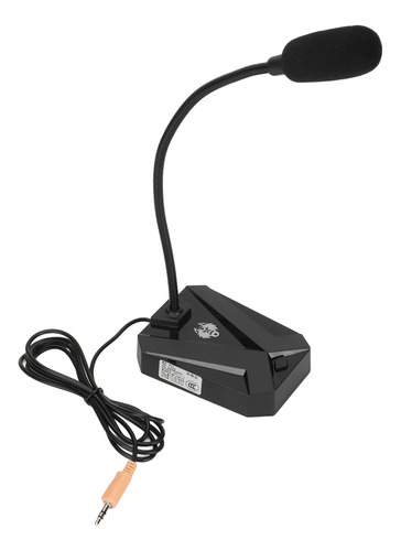 Micrófono De Computadora Portátil De Escritorio De 3.5 Mm Co