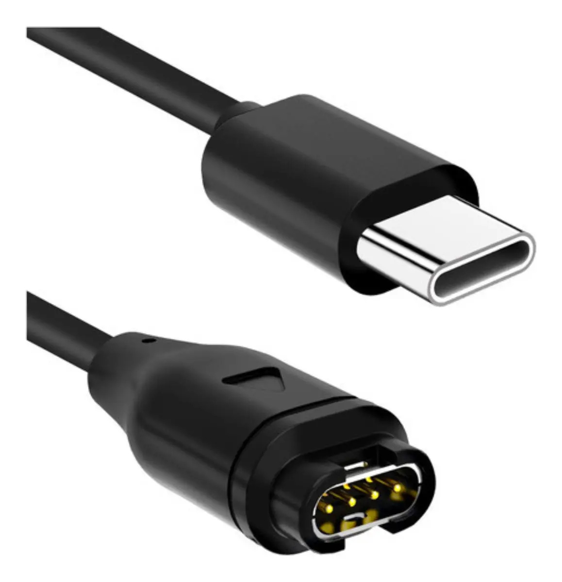 Cabo Carregador Para Watch Garmin Forerunner 965 955 935 265 745 245 245 Music Fenix 6 5 7 7s 7x Venu 2s Instinct 2 De 1 Metro USB-C