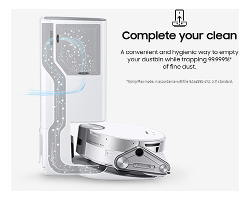 Samsung Robot Aspirador Jet Bot Ai Limpieza Inteligente Mmg