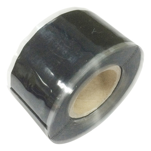 Cinta De Silicón De Autofusión Negro 3 M X 2.5 Cm