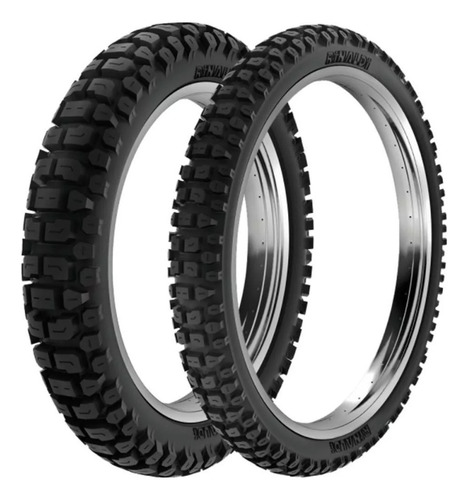 Par Pneu 90/90-18 + 80/100-18 Rinaldi Rt36 Fan Titan Ybr C/c