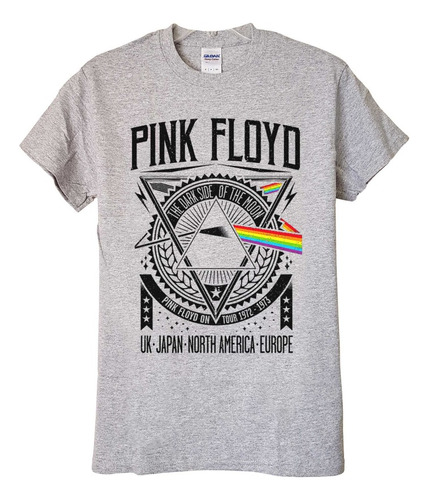 Polera Pink Floyd Dark Side Tour Rock Abominatron