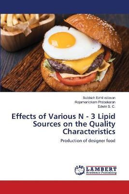 Libro Effects Of Various N - 3 Lipid Sources On The Quali...