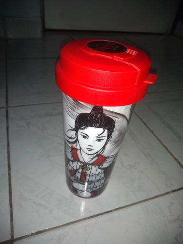 Vaso Promocional Cinemex Película Disney Mulan Live Action