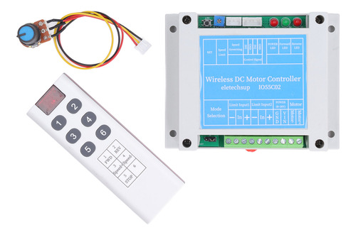 Controlador De Motor, Control Remoto, Velocidad Continua, Ar