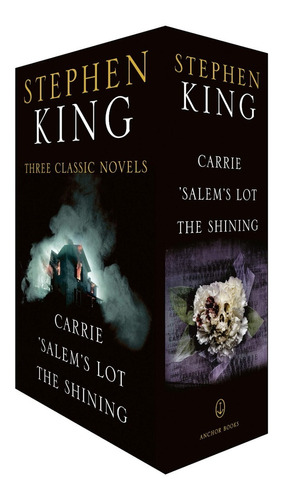 Stephen King Three Classic Novels Box Set: Carrie, 'salem's 