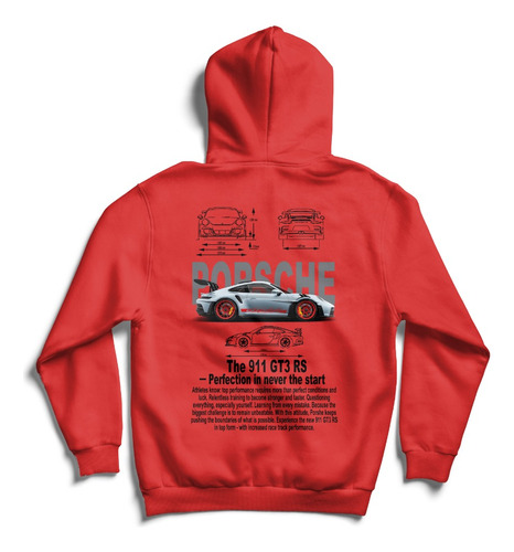 Sudadera Hoodie Porsche 911 Gt3 Rs Super Cars