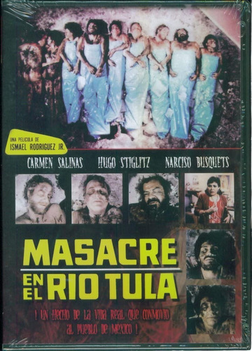 Imagen 1 de 2 de Masacre En El Rio Tula | Dvd Carmen Salinas Película Nuevo