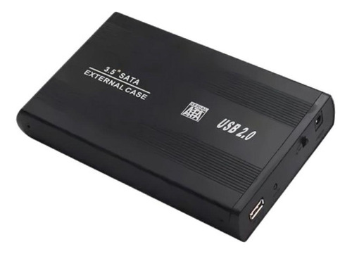 Case Alumínio Para Hd 3.5 Sata 4tb Usb 2.0