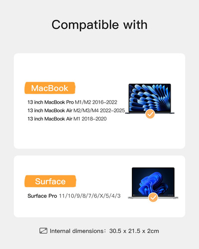 Funda Para Portátil Inateck Con Protección 360° Para Macbook