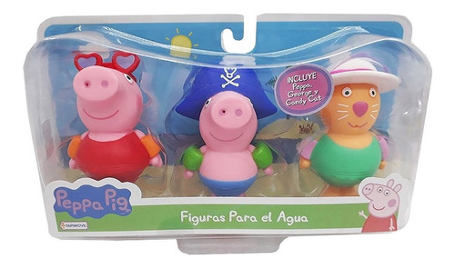 Peppa Pig George Candy Cat Para El Agua 9 Cm Tapimovil