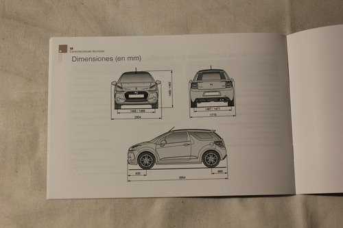 Citroen Ds3 Cabrio Manual De Empleo 2017 (Usado)