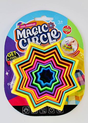 Magic Circle Fidget Toy Para Autismo, Estrés, Ansiedad, Tdah