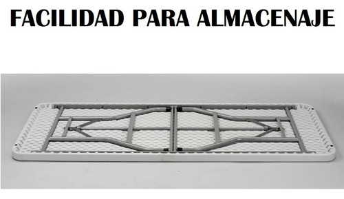 Imagen 3 de 7 de Mesa Plegable Rectangular Multiusos Basic Living #e